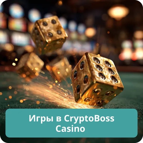 Игры в Казино КриптоБосс – лучшие слоты и настольные развлечения Игры в Казино КриптоБосс